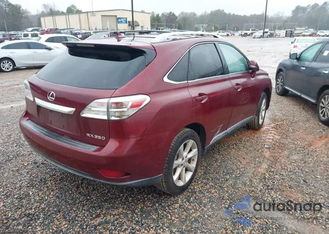 2011 Lexus Rx 350 из США, поврежденный, VIN 2T2ZK1BA4BC057156